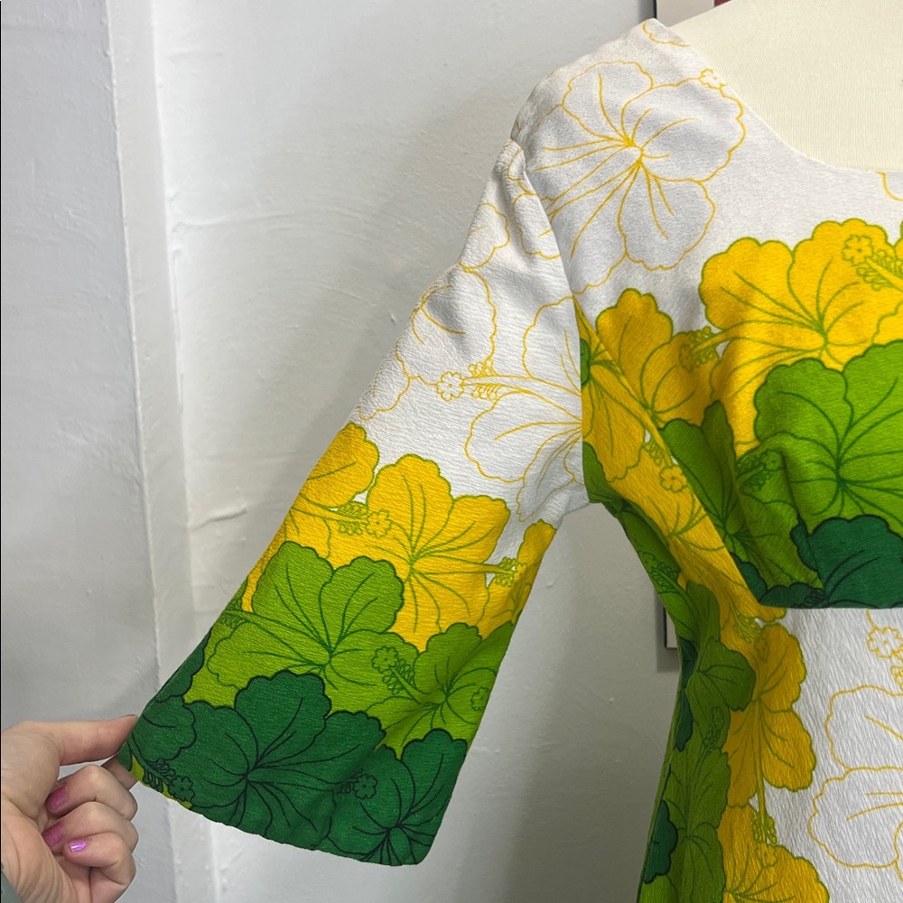 1960’s Ui-Maikai Hawaiian Maxi Dress - Picture 13 of 13